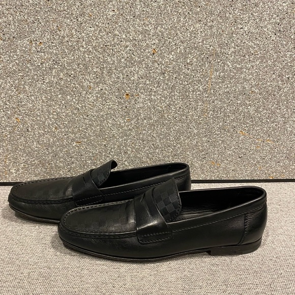 Louis Vuitton Leather Loafer Slip On Mens - Picture 10 of 13